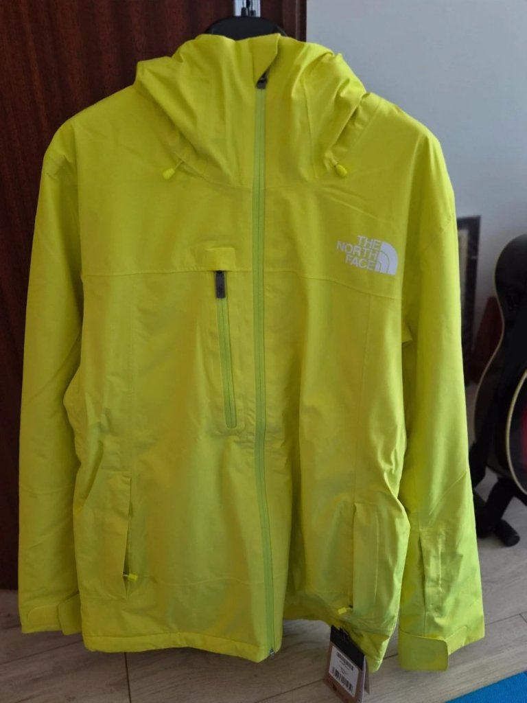 The North Face Descendit Jacket Dryvent Heatseeker Eco Fizz Lime Men’s Size S